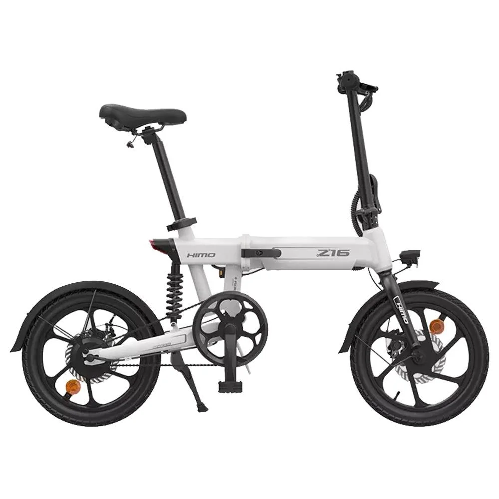 

Hot Selling 16Inch Xiaomi HIMO Z16 Folding Electric Bicycle Max Speed 25km/h 250W Dual Disc Brake HIMO Z16 Electric Bicycle, Gray, white, blue, yellow