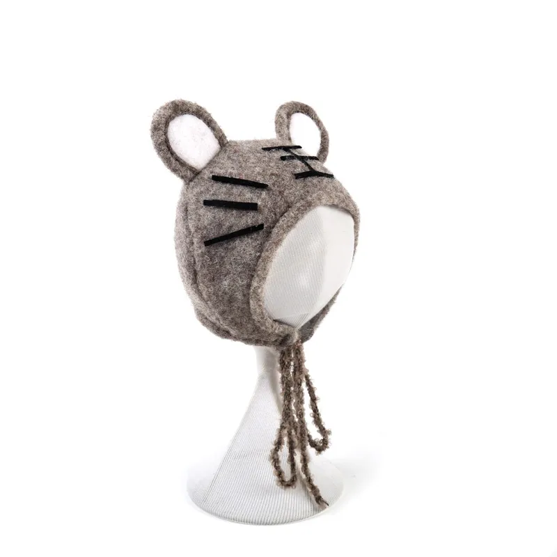 

Hot Selling Lovely Knitted Hat Girls or Boys Newborn Photo