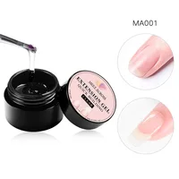 

MEET ACROSS new arriving jelly acrylic transparent pink color UV gel builder for nail art extension