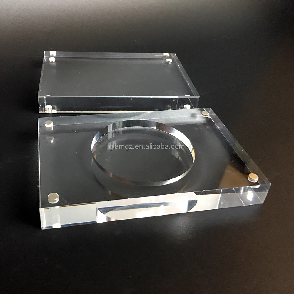 Plastic Coin Snap Holder Small Square Coin Cases Plastic Mini Capsules