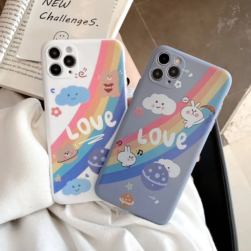 

Soft capa de celular A92S mobile phones cover for girls cute unique cases cartoon character phone case for oppo, Candy colors