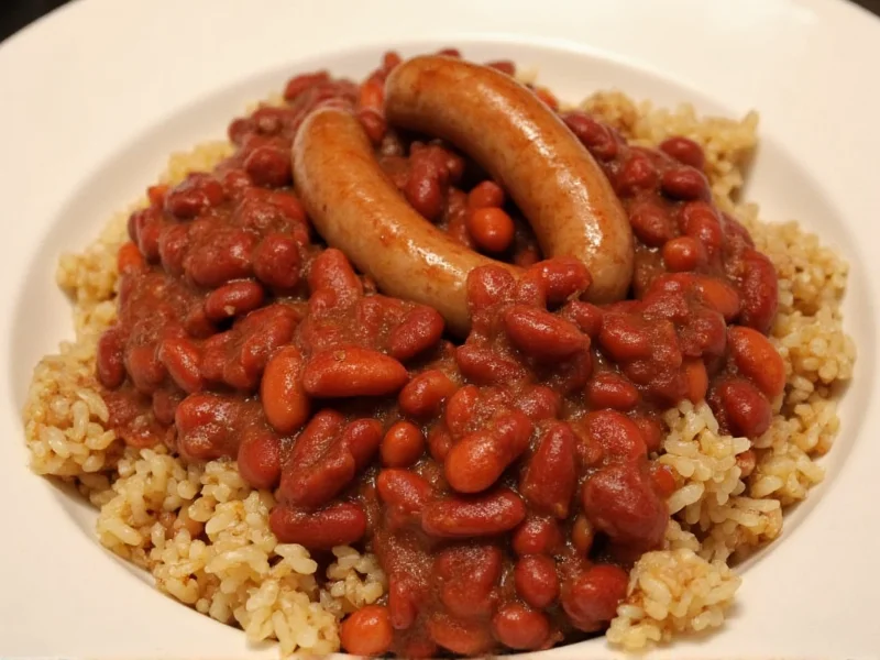Authentic Red Beans and Rice with Sausage Recipe Guide