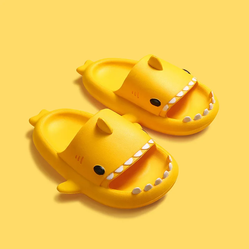 

2021 Summer Animal Design Sandals Childern's Shark Sandals Kid Cute Shark slippers, As picture show