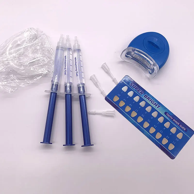 

High-quality home whitening gel 3 installed quickly remove the stain whitening package, Blue