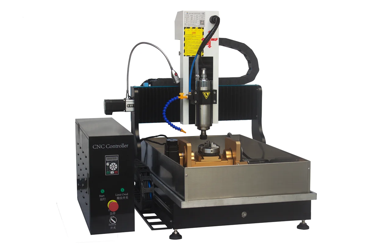 Good Price 6040 Metal Engraving Mini Cnc 5 Axis Cnc Machine With High