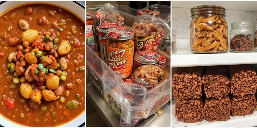 Gumbo pot simmering with spices