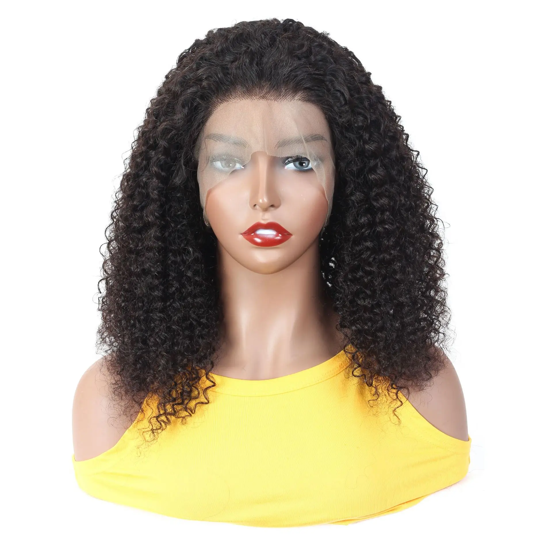 

New Hair Supplier Transparent Lace 180 Density 13*4 lace Long Remy Brazilian Bone Straight Human Hair Wigs