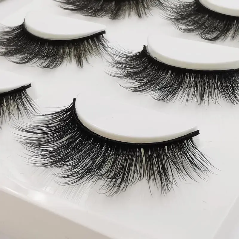 

Wholesale Custom 3D False Eyelashes Packaging Box, Private Label 16mm Faux Mink Eyelash,False Lashes Vendor