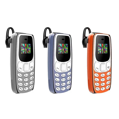 

BM10 Mini phone Dual SIM dual standby Small size phone function phone that can be hung on the ear