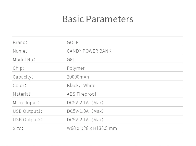 Original 20000mAh Mi Power Bank 2C Universal PowerBank for Quick Charge - ANKUX.COM