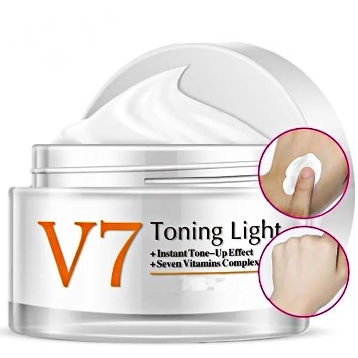 

OEM/ODM foundation tone-up whitening facial cream for body and face cosmetic, White color