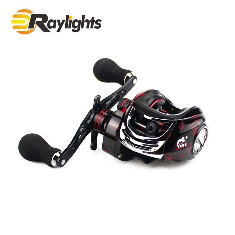 

New water drop round hits black long-distance fishing reel
