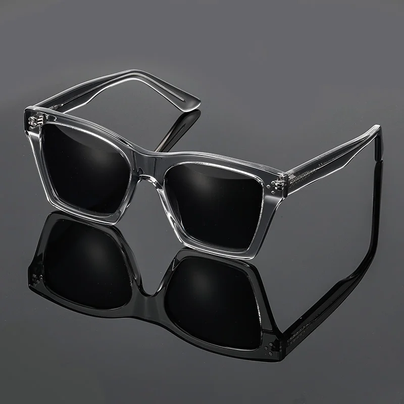 

New Arrivals Wholesale Fashion Handmade Unisex Men Acetate Polarized Shades Sun Glasses Custom Logo Acetate Polarized Sunglasses