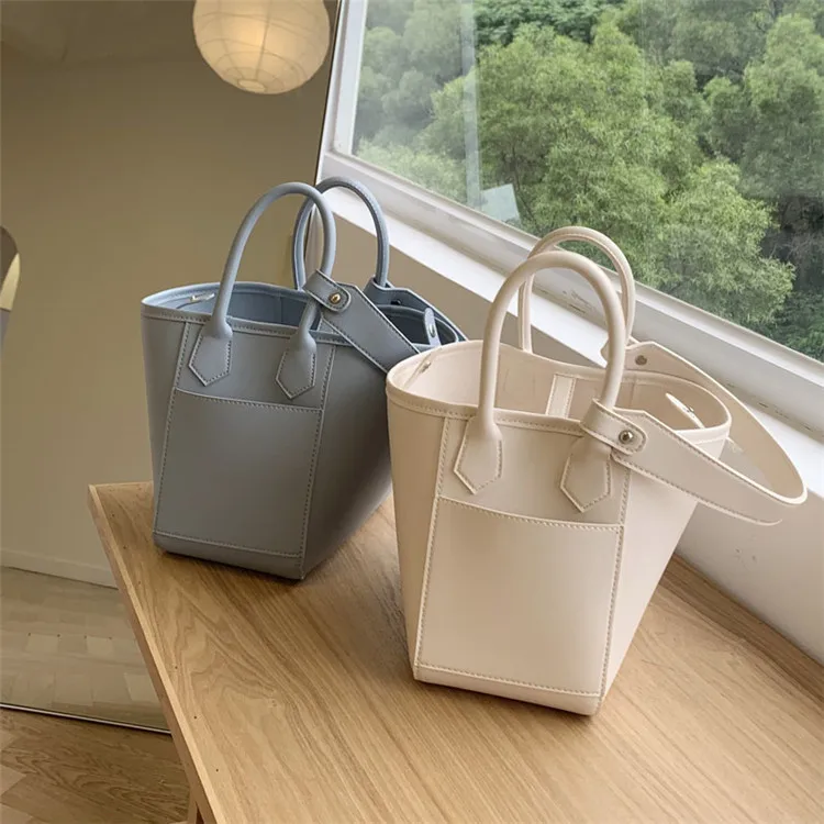 

Large capacity pu leather bucket Shoulder Bag for Female totes Casual Compound bag women handbag, Bags designer purse box bag