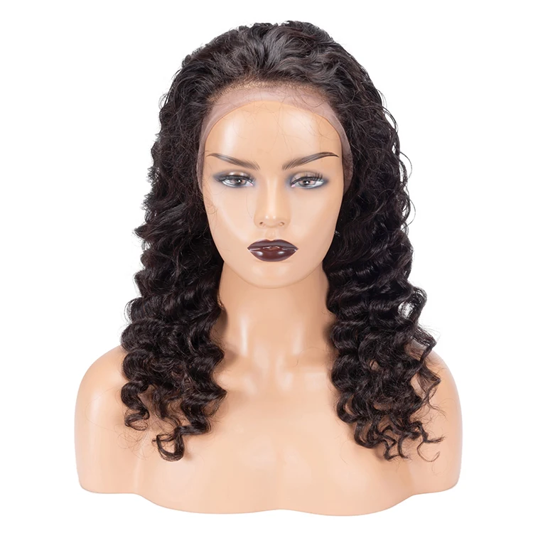

Factory Direct Sale Raw Indian 100% Human Hair Full Lace Wig