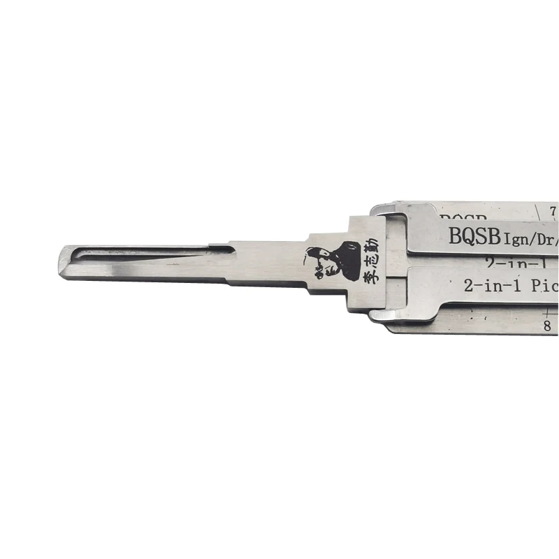 
Original Lishi BQSB 2 in 1 auto Car Door Lock Picks Decoder Unlock Tool 