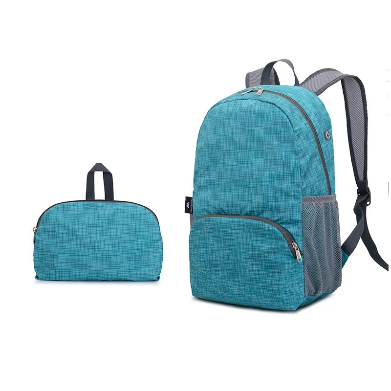 

Waterproof travel backpack foldable backpack for men women lightweight hiking camping running rucksack, Sky blue,black,blue,rose red,gray,fruit green