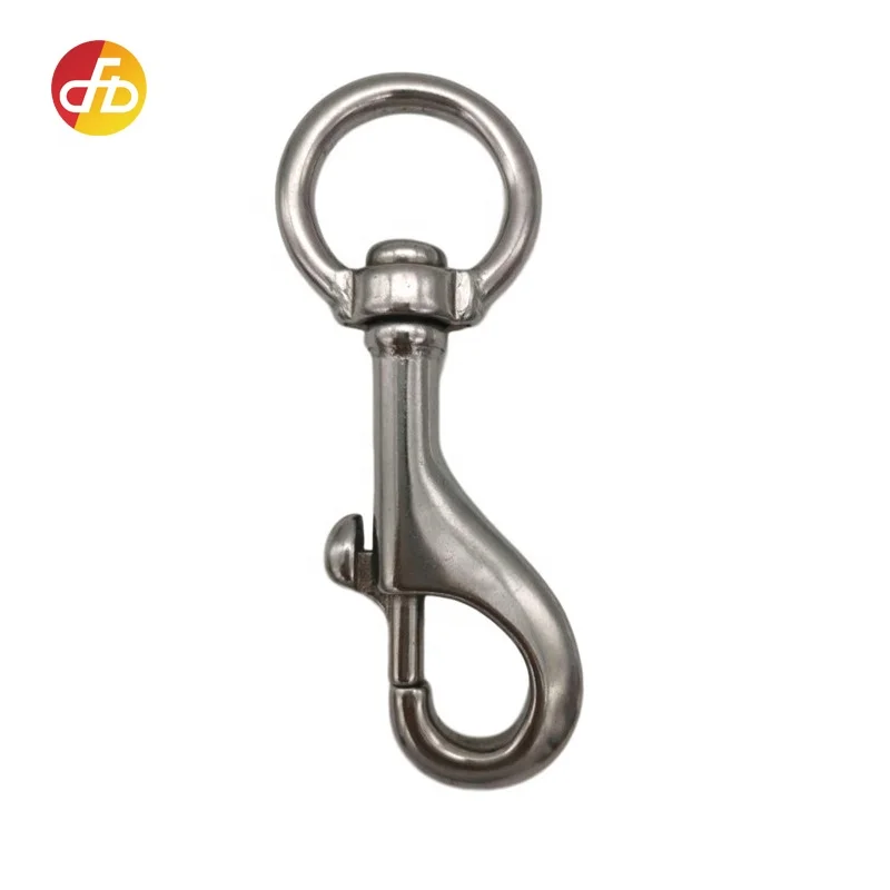 

Hot Selling Swivel Clasp Clip Bag Pet Keychain Camping Lanyard Craft DIY Zinc Alloy Snap Hook