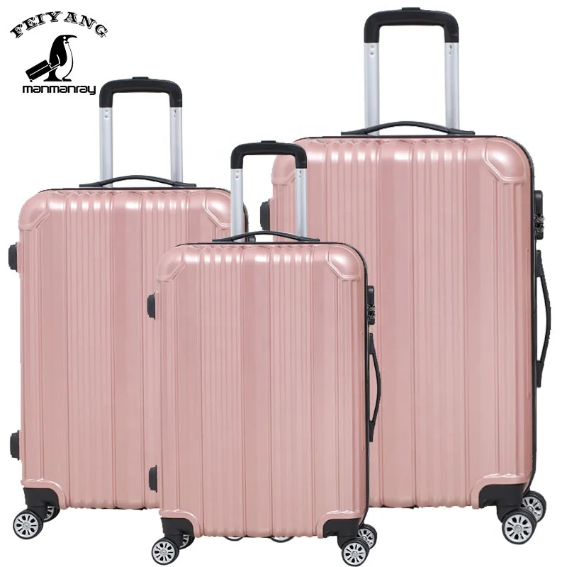 

Fashionable universal wheels rolling suitcase trolley luggage case for travelling, Customized color