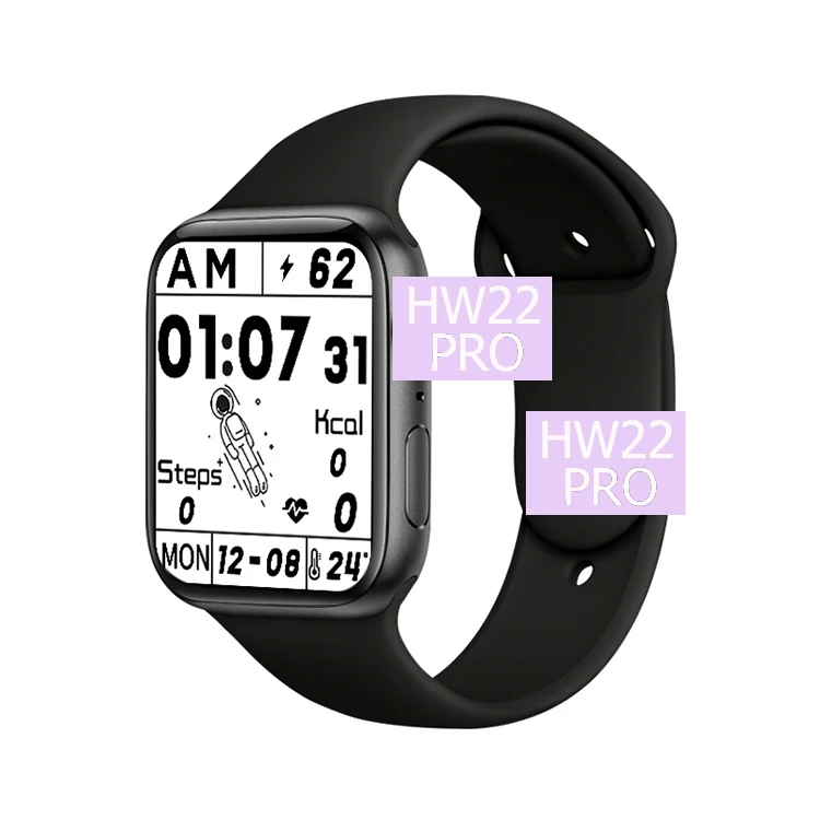 

1.75 Inch Series 6 320*385 Full Touch Screen BT Call Smartwatch With Games Rotate Button Body Temperature HW22 Pro Smart Watch