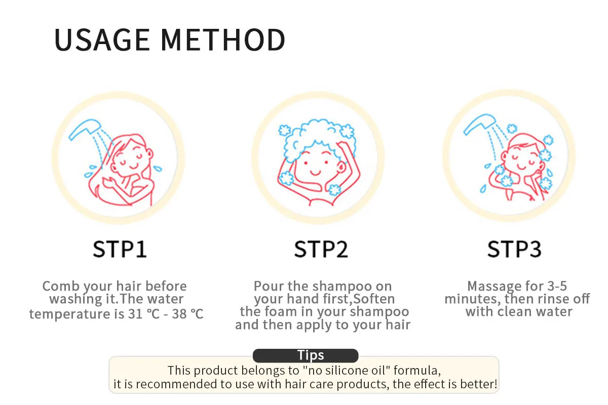 Natural Ginger Shampoo Plant Shampoo Top Quality Private Label Oem