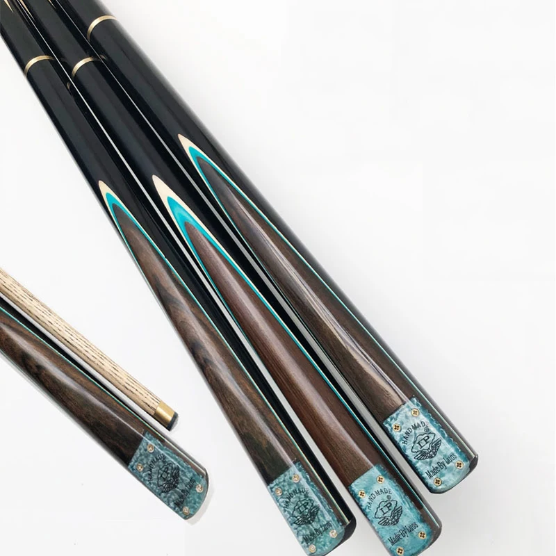 9mm 10mm Cue Tip 3/4 Joint Ash Wood Shaft Handmade Snooker Billiard Cue