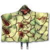 Comfortable wholesale custom soft textile acrylic blanket with hat
