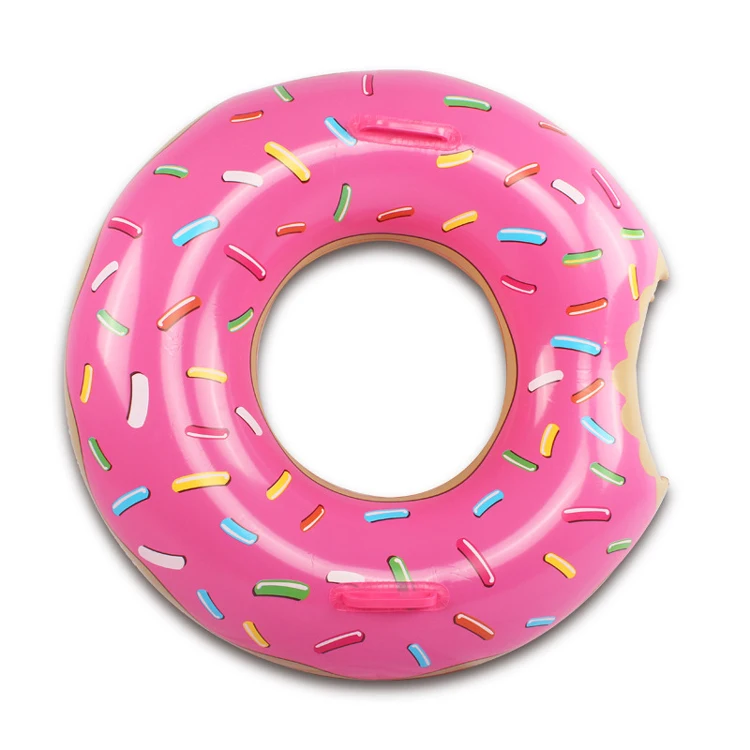 

Wholesale Pvc Swimming Pool Float Ring Inflatable Donut Swimming Ring For Adult, Picture