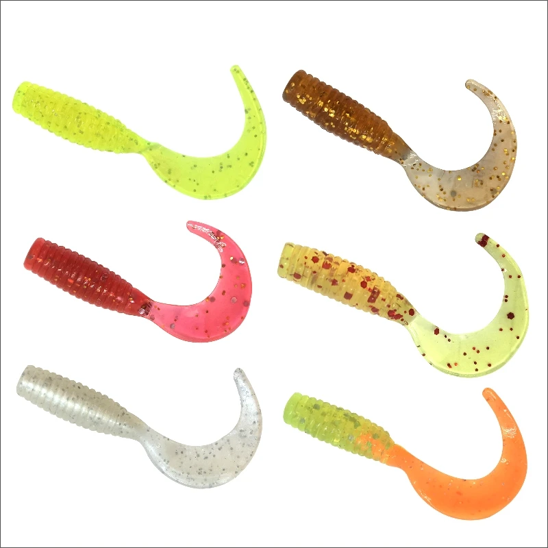 

Freshwater/Saltwater Bass Trout Catfish Salmon soft pvc lure fishing lures soft artificial 38mm soft lure custom, Vavious colors