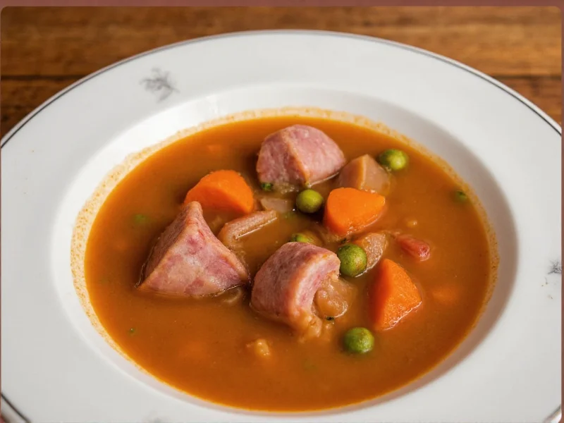 Classic Ham Soup Recipe: Easy Leftover Ham Solution