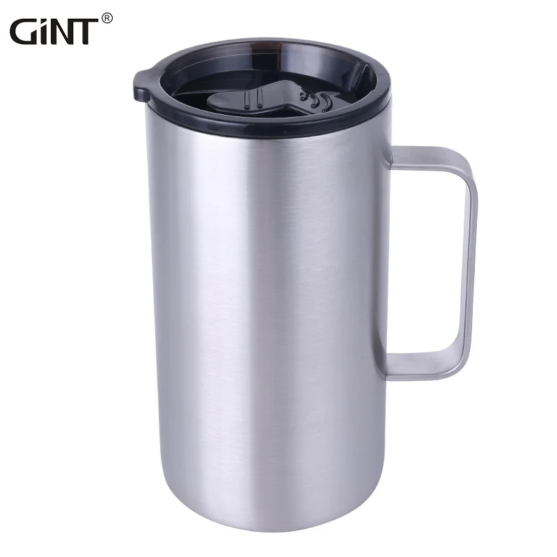 

Wholesale Classic Design Made in China Customer Logo Cold Coffee Beer Mug