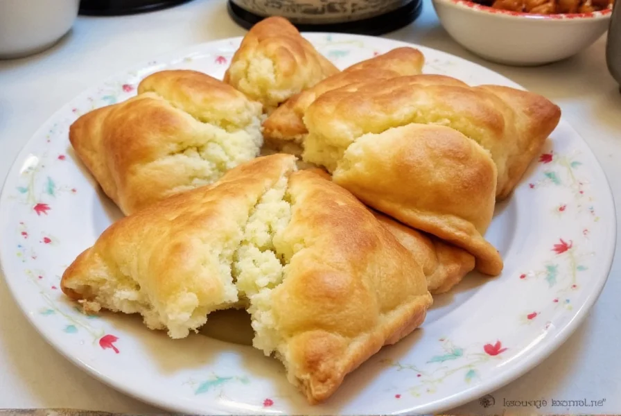 Sopapilla platter with honey and jam