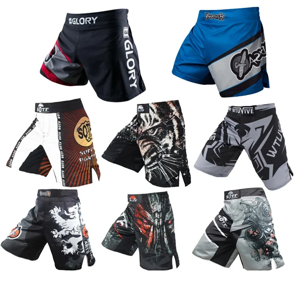 

2020 oem china factory professional wholesale bulk custom sublimated ufc mma fight shorts