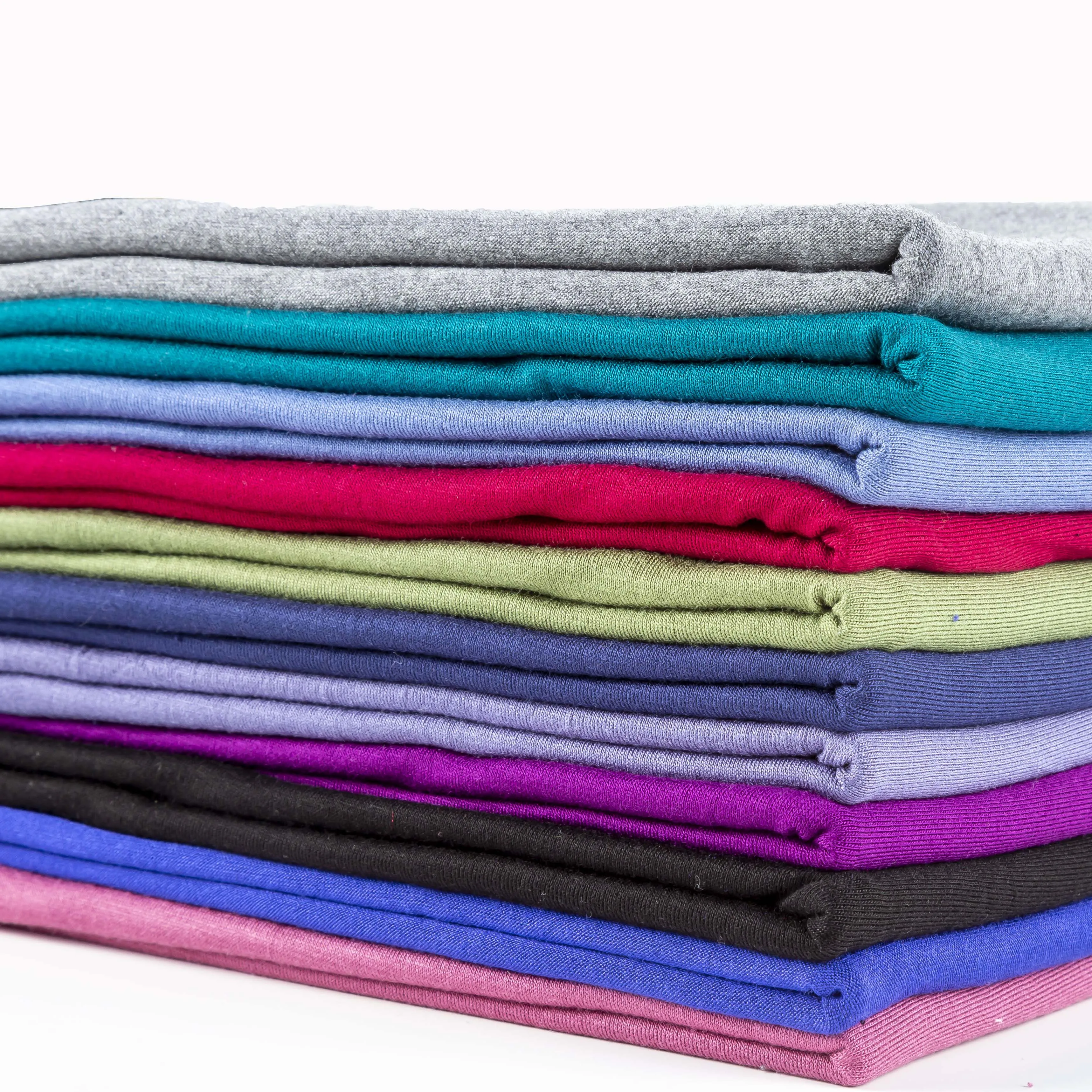 
95% rayon 5%spandex plain mono-stretch sweater single jersey fabric 