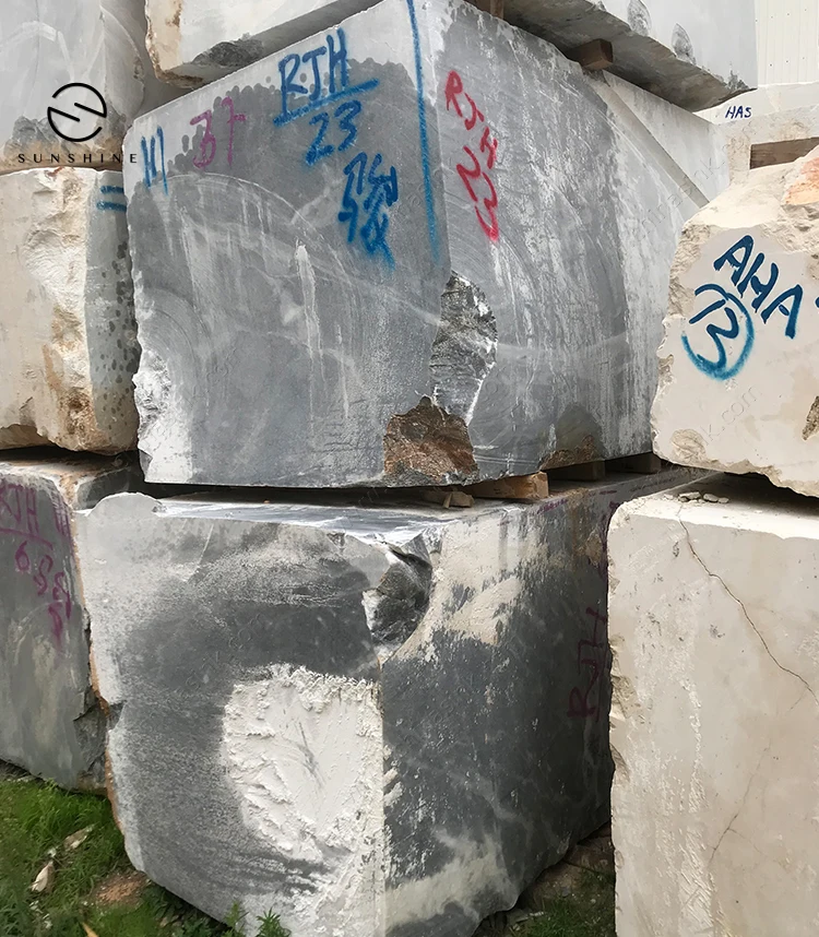 Classic Beautiful Top Grade  Italy Ice Grey Big Polished Marble Slabs For Sale