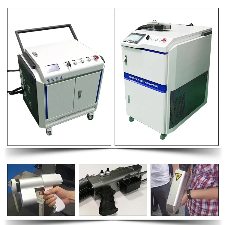 
500w 1000w Fiber cleanlaser Laser cleaning Polishing Rust Machine For rust, paint, oil, blot, dirt, Coating ,Residuum Cleaning 