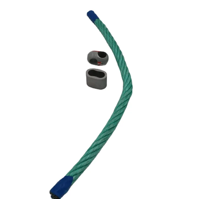 

Florescence Hot Sale high quality new design pp combination rope with steel core, Clients require
