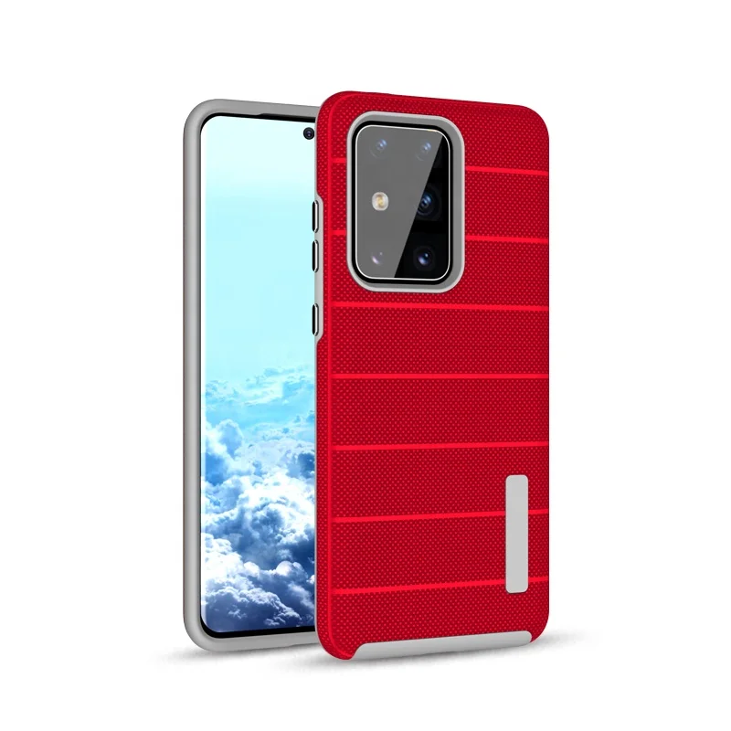 

For Samsung Galaxy S20 TPU Mobile Phone Case, Hybrid PC Casing Cover For Samsung S20 Cases, 8 colors