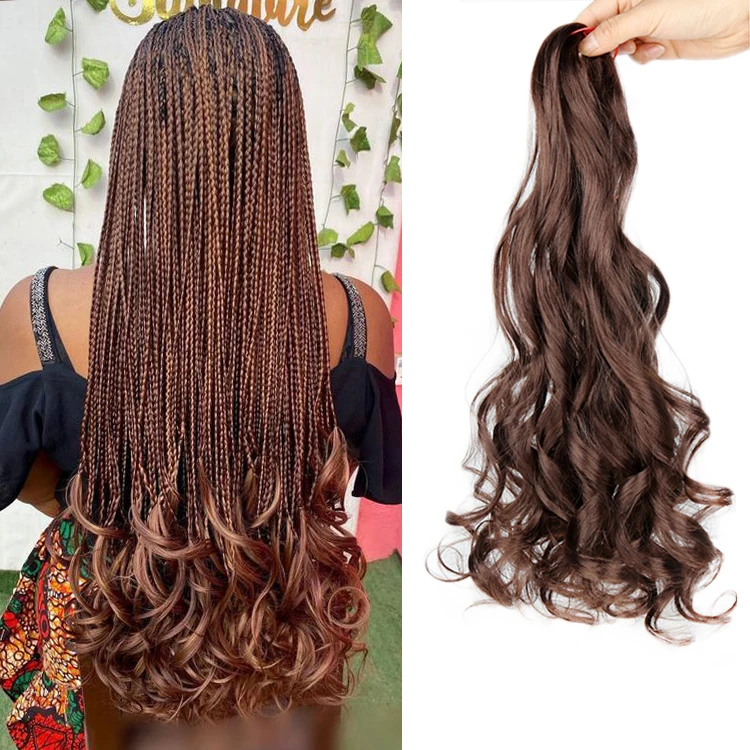 

Free Sample Yaki Pony Style Wavy Crochet Braid Spiral Loose Wave Hair Extensions French Curls Synthetic Curly Braiding Hair, #1b,#27,#30,#33,#613,#t1b/27,#t1b/30,#t1b/33,#t1b/bug.