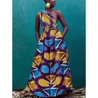 

Private Label One Piece 3D Digital Wholesale African Print Clothing Dress Styles
