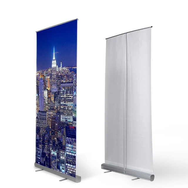 

Banner Roll Up Plastic Laminating Machines Portable Retractable Banner Roll Up Banner