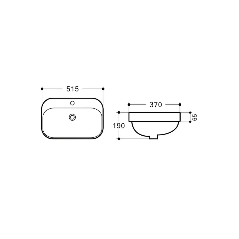 Singapore Semi Inset Ceramic Counter Top Oval Basin Bathroom Buy