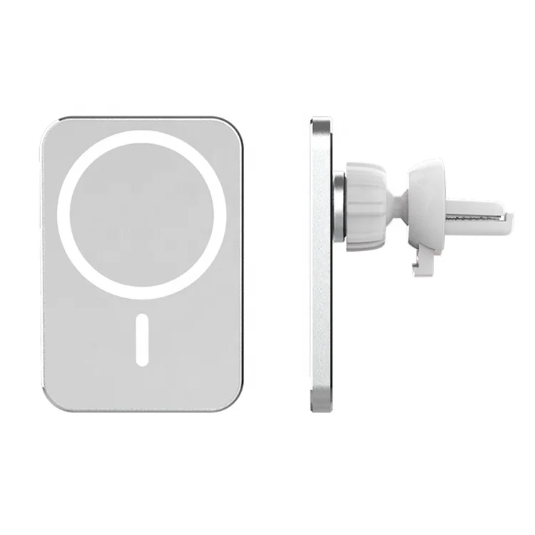 

2021 supports magnetic charger car phone holder mobile portable magnet wireless car charger