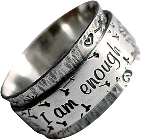 

SC The Latest Design Finger Rings Creative Engraved ring Vintage Double Layer Dandelion Engagement Ring for Unisex