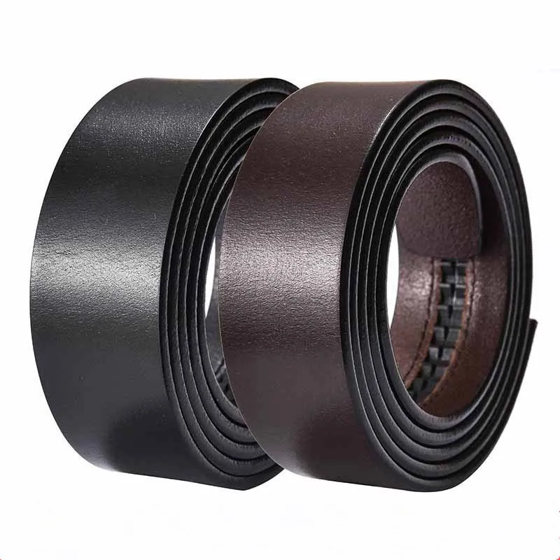 

100% Genuine Leather Strips For Belts Without The Buckle