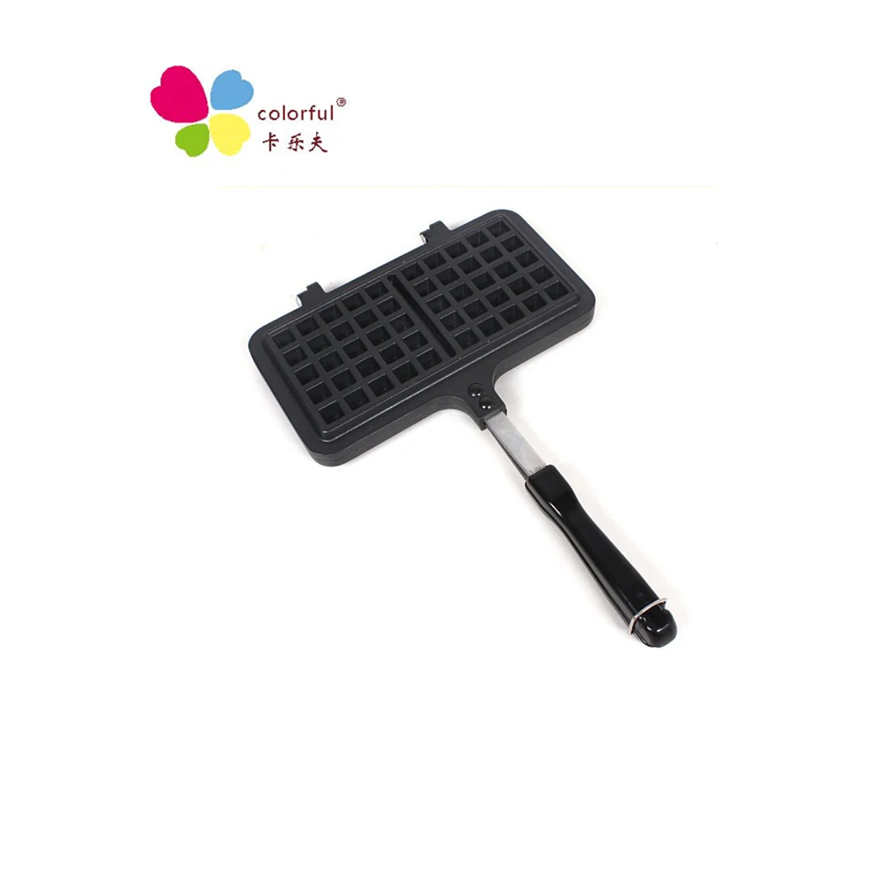 
2 Cavity Silicone Gas Waffle Baker For Sale Maker Cookies Molds 