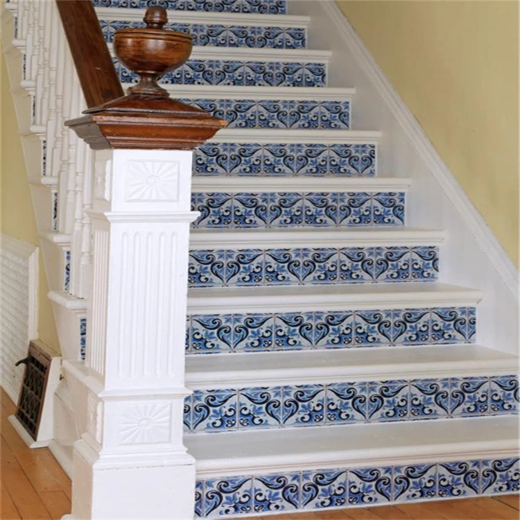 Contemporary Post Railing Straight Stair Double Plate Staircase
