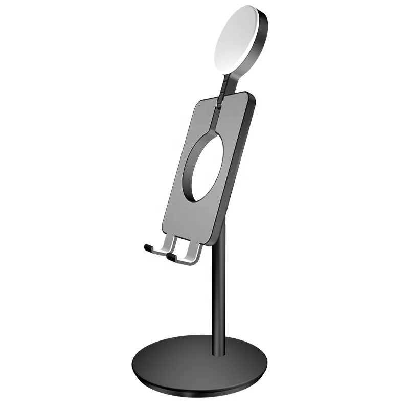 

Hot Aluminum mobile phone holder,foldable cell phone and tablet stand, mobile phone stand double folding phone stand holder, White, pink, black or customize