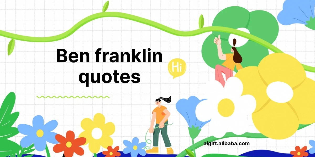 ben franklin quotes