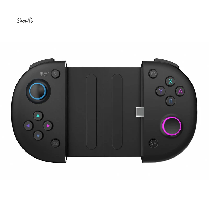

New Connection Joystick USB Mobile Controller Switch pubg Gamepad For Android TYPE-C Interface, Black